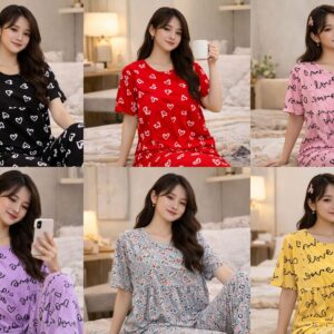 ⁦بيجاما قطنية one size⁩ - الصورة ⁦4⁩